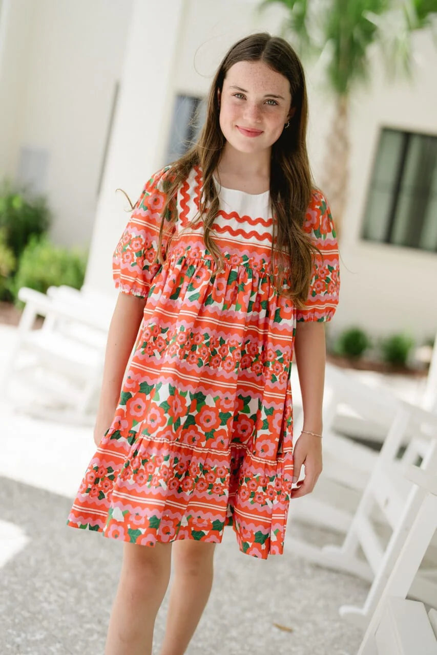 Pink Sara Collar Dress