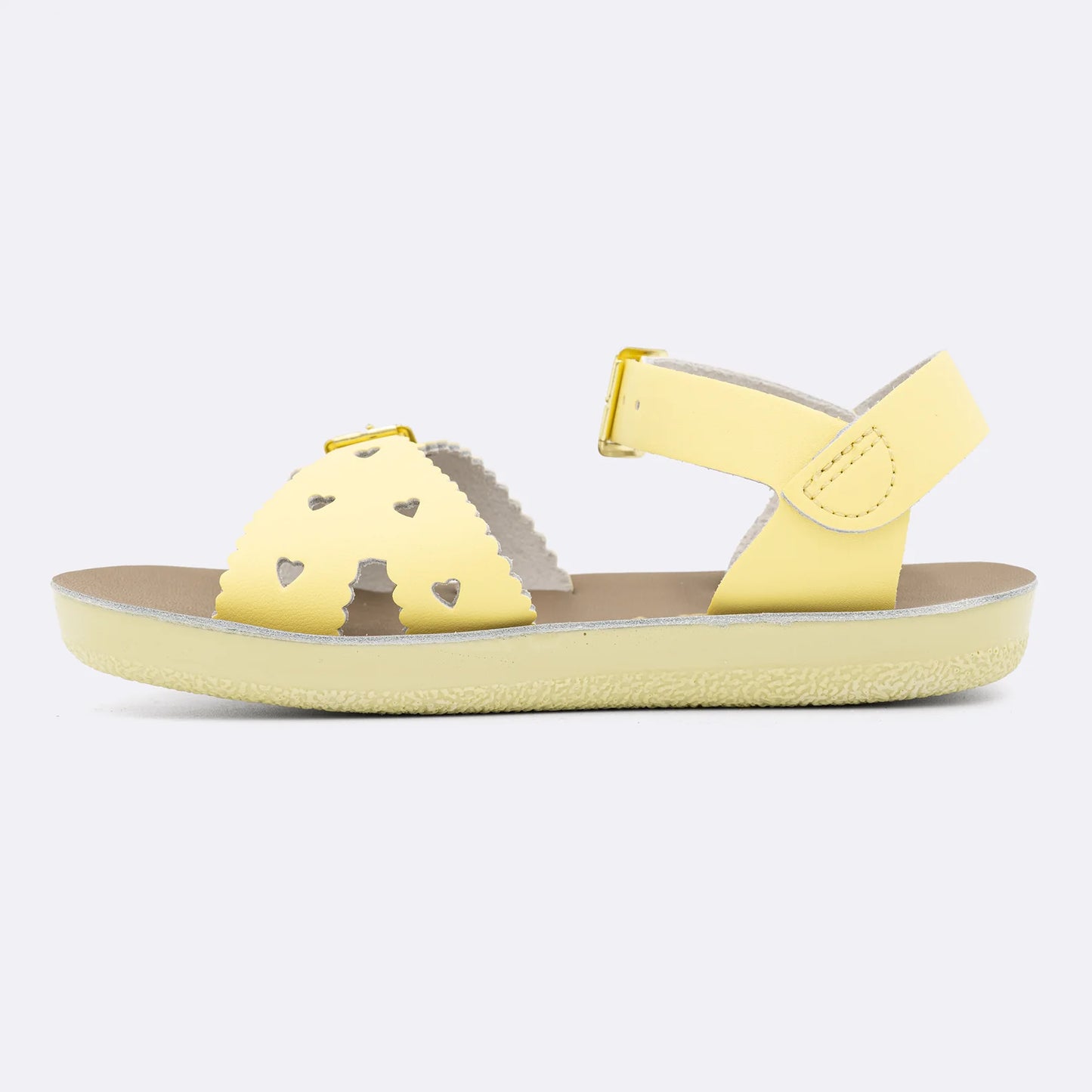 Butter Yellow Sweetheart Sandal