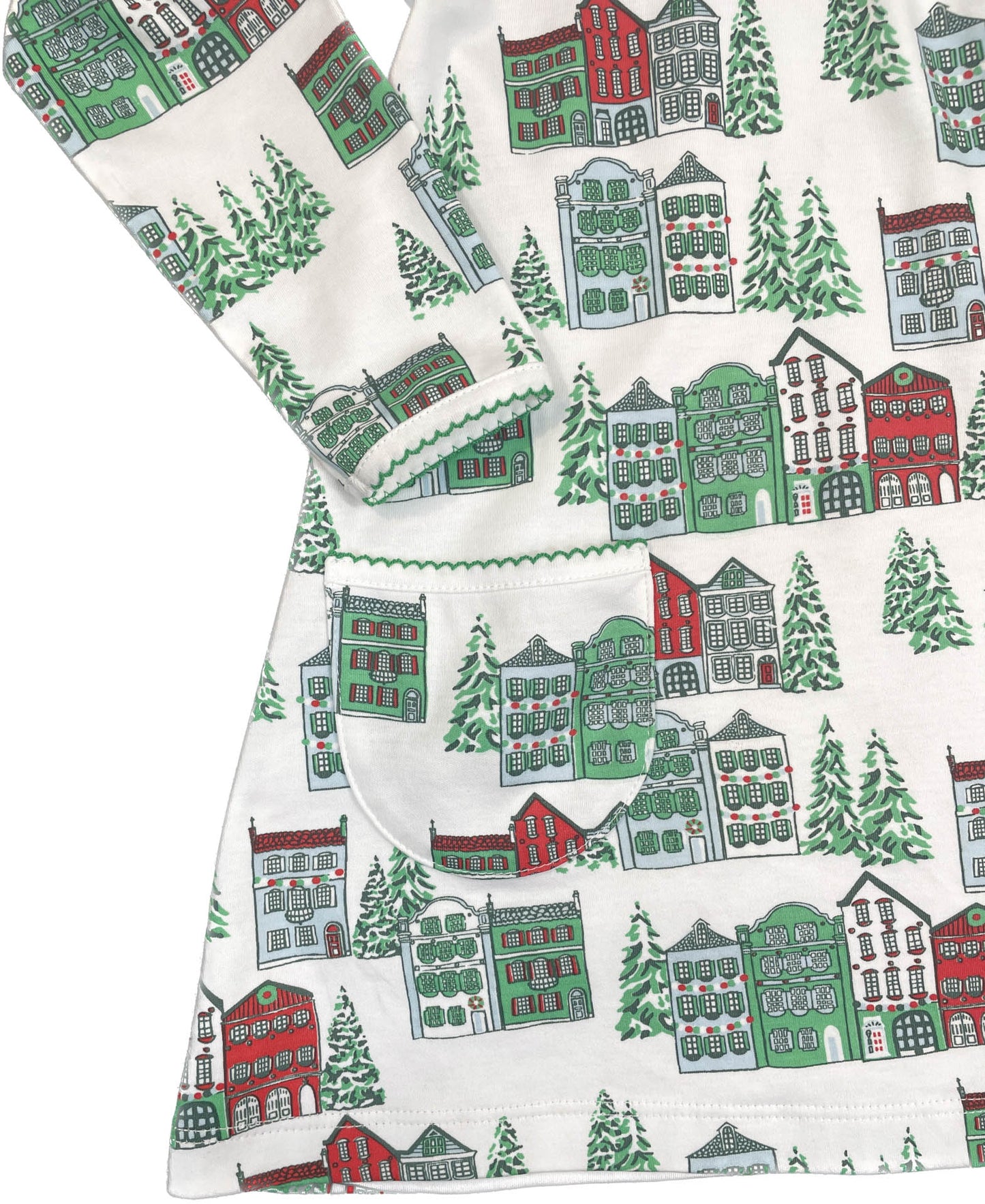 Christmas House Twirl Dress