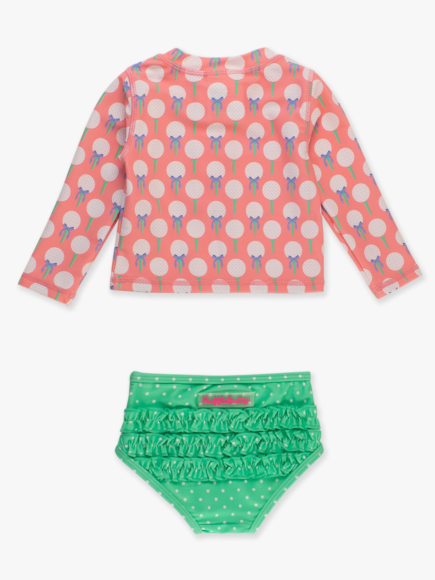 Pink Tee Time 2PC LS