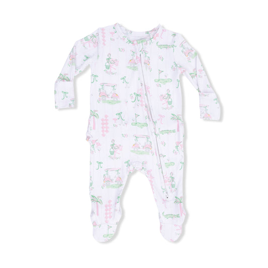 Pretty Golf 2Way Ruffle Footie