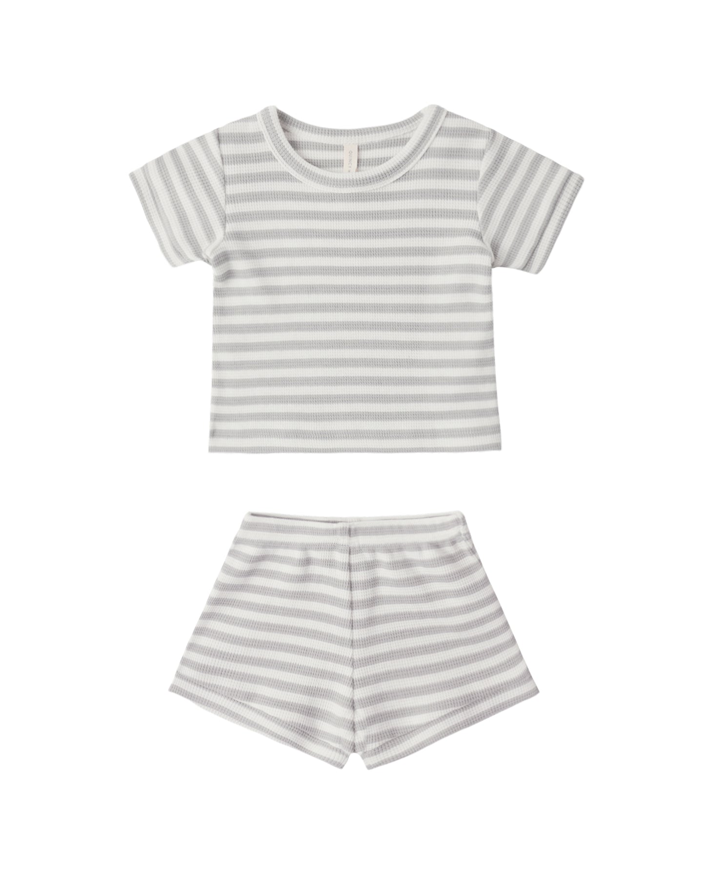 Sage Waffle Shortie Set