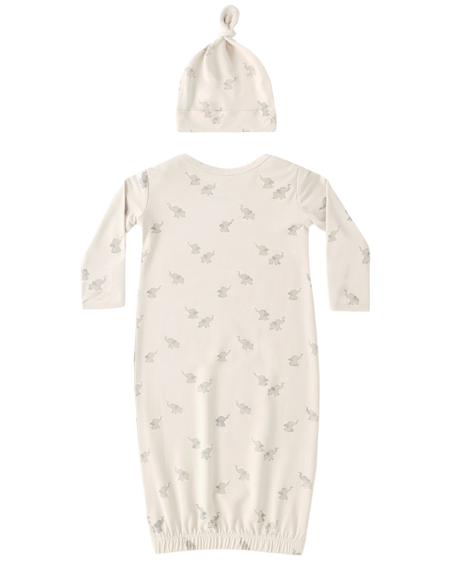 Elephants Bamboo Gown & Hat