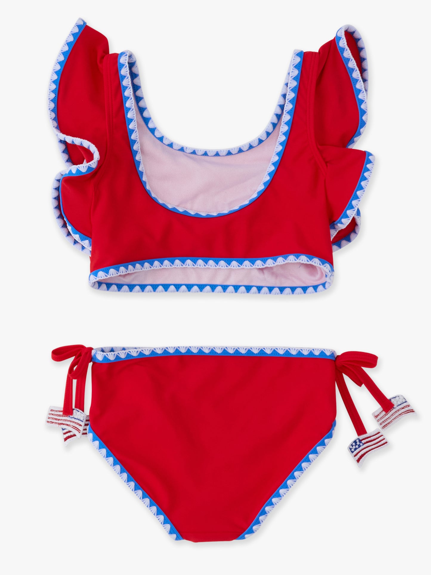 Crochet Vintage Red 2PC Tankini