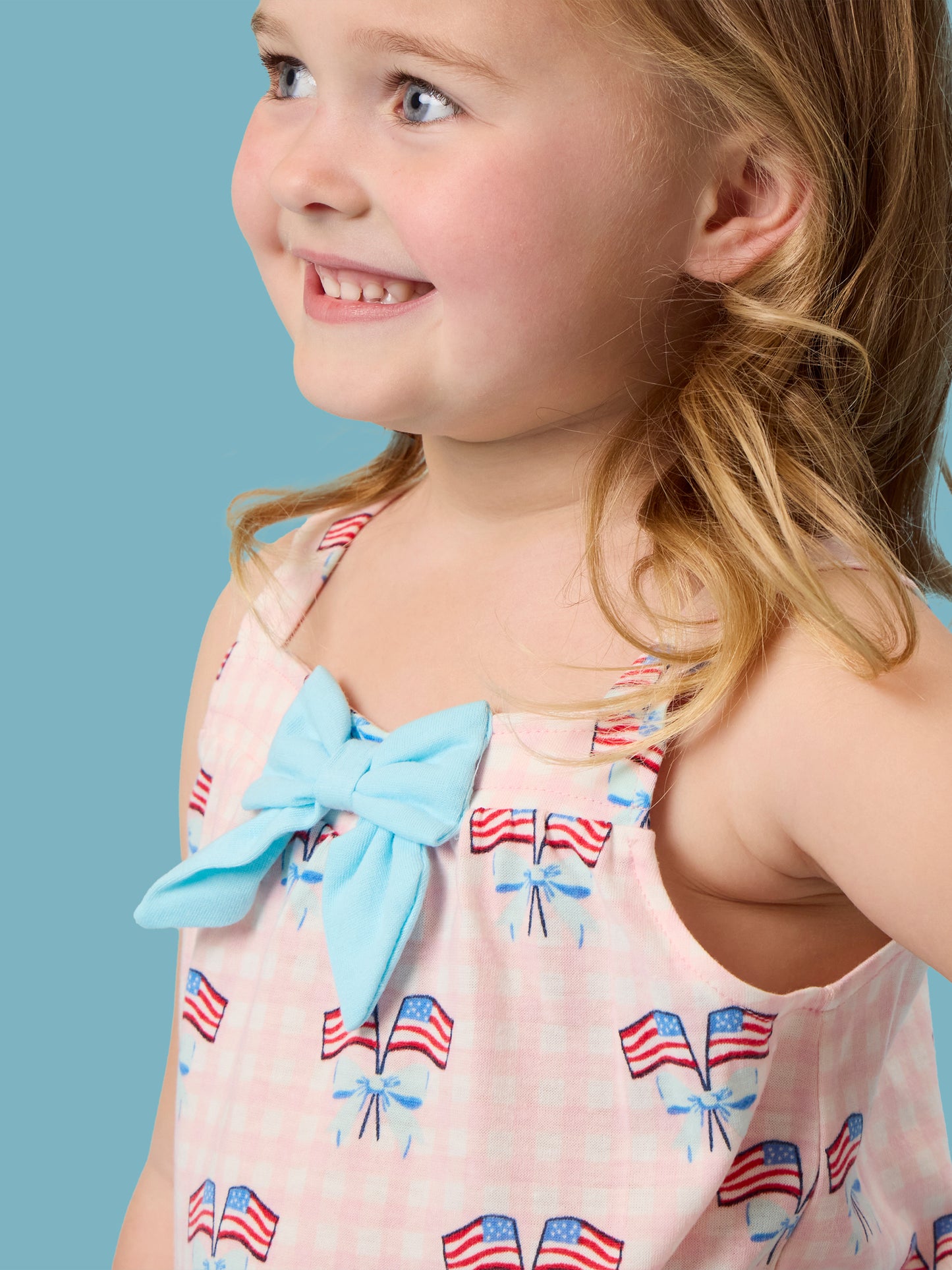 Pink Patriotic PJ Set