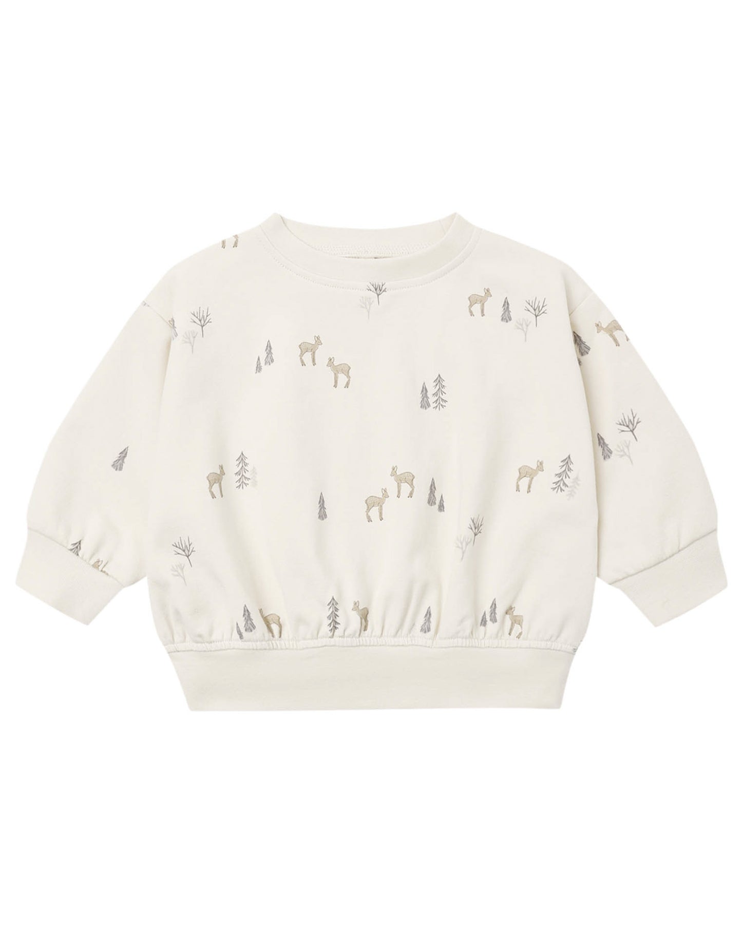 Deer Relaxed Sweatshirt & Sweatpant