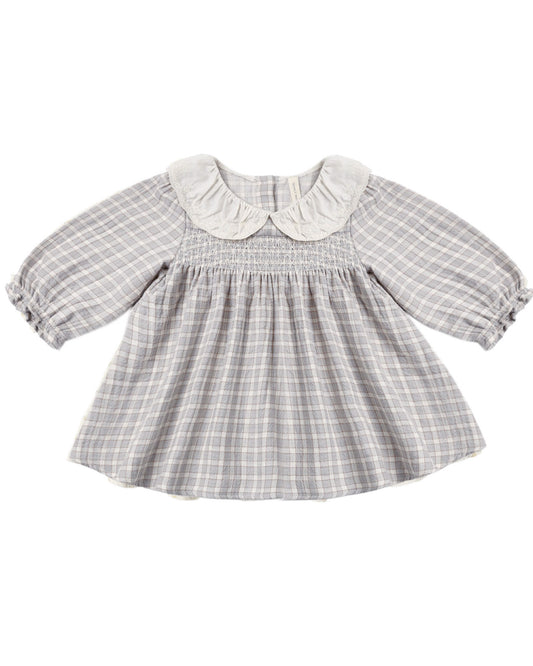 Callie Blue Gingham Dress