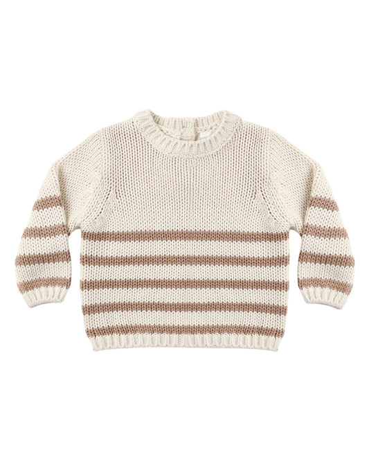 Rex Almond Stripe Sweater