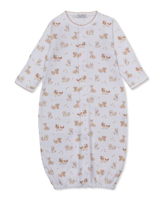 Brown Puppy Paws Converter Gown & Hat