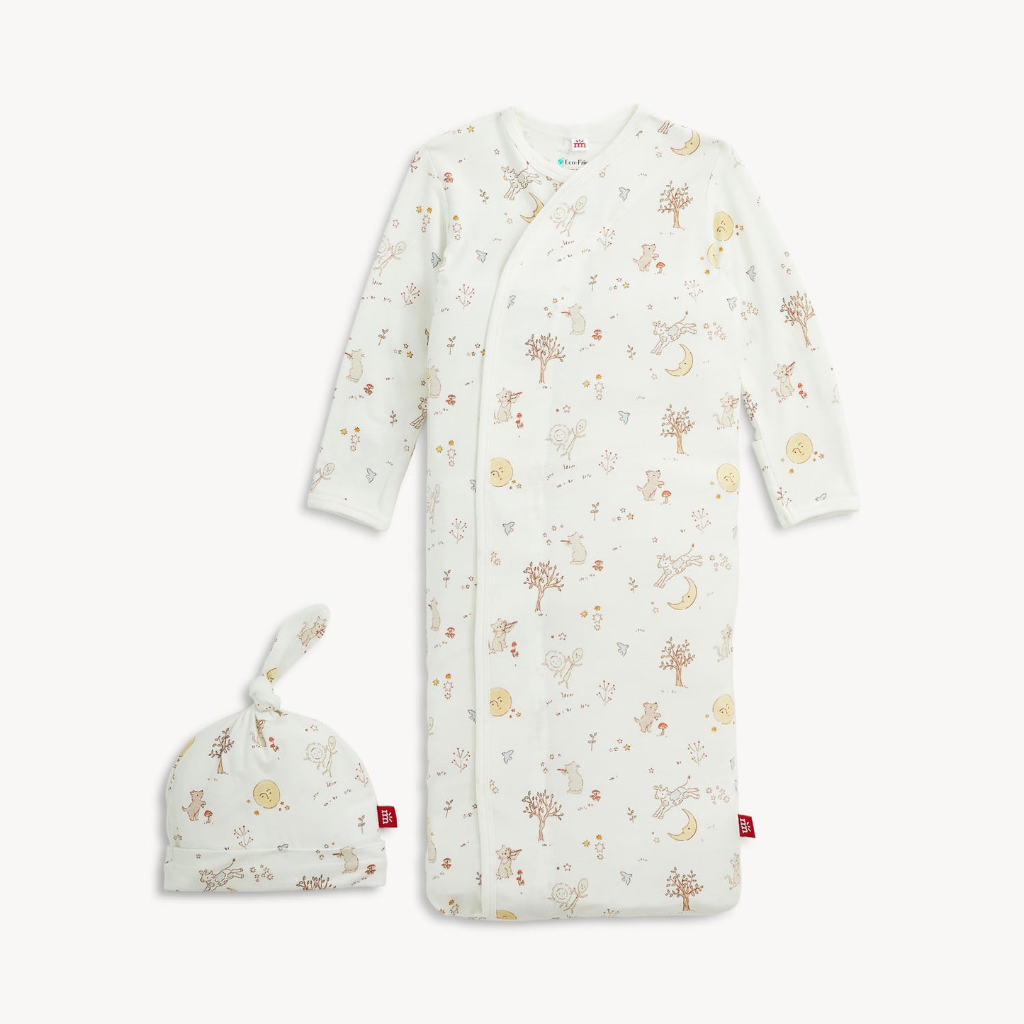 Bedtime Rhymes Gown + Hat Set