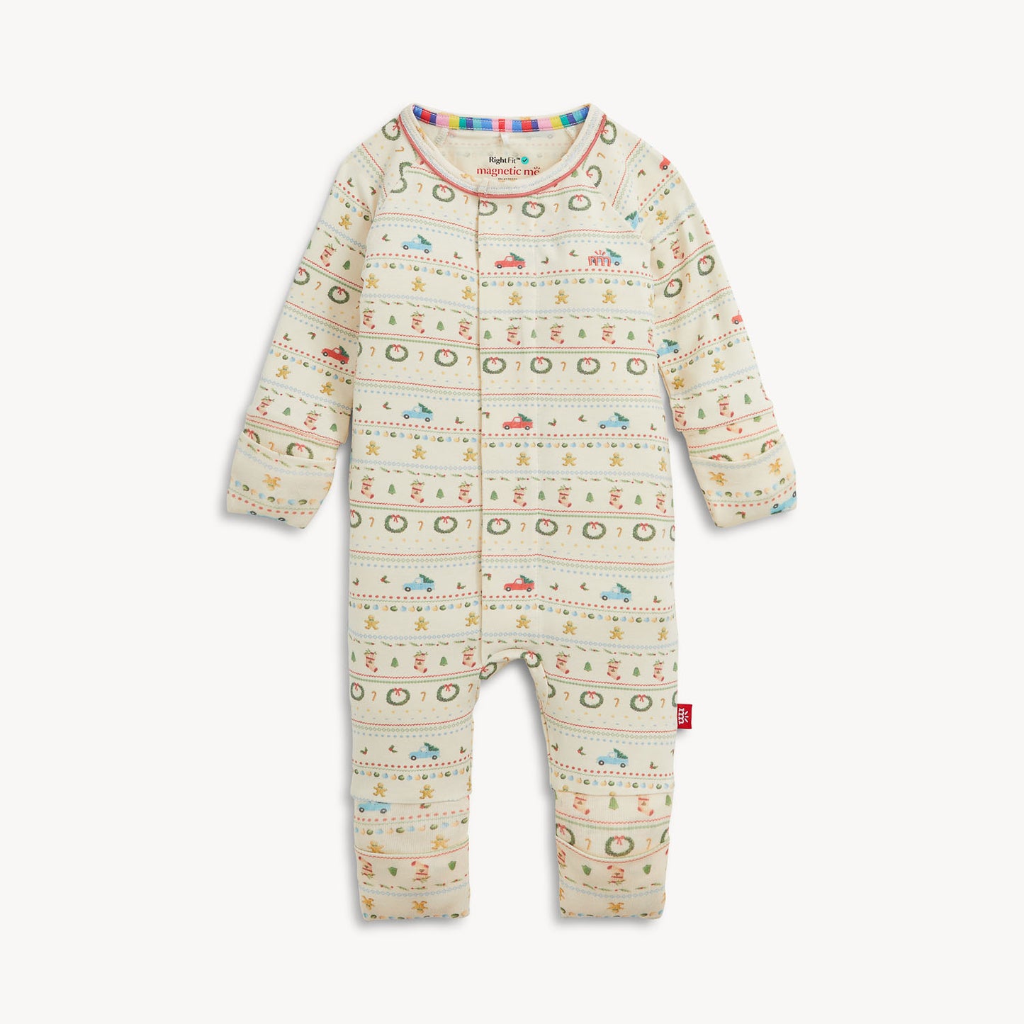 Traditional Christmas Rf Conv Coverall