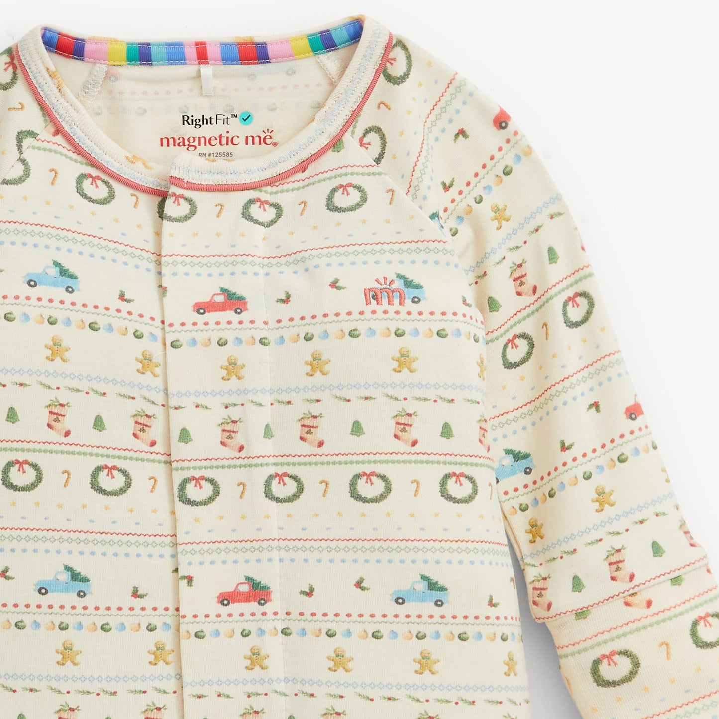 Traditional Christmas Rf Conv Coverall