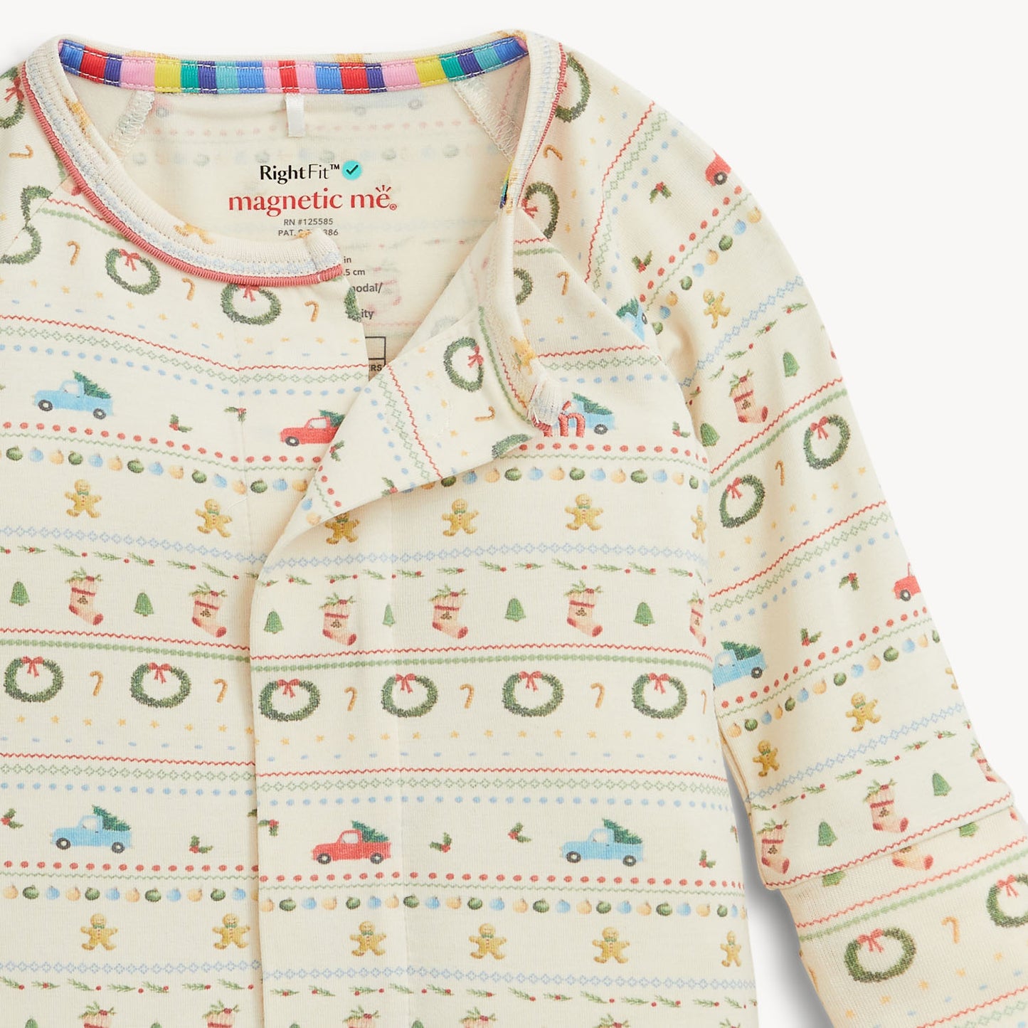 Traditional Christmas Rf Conv Coverall