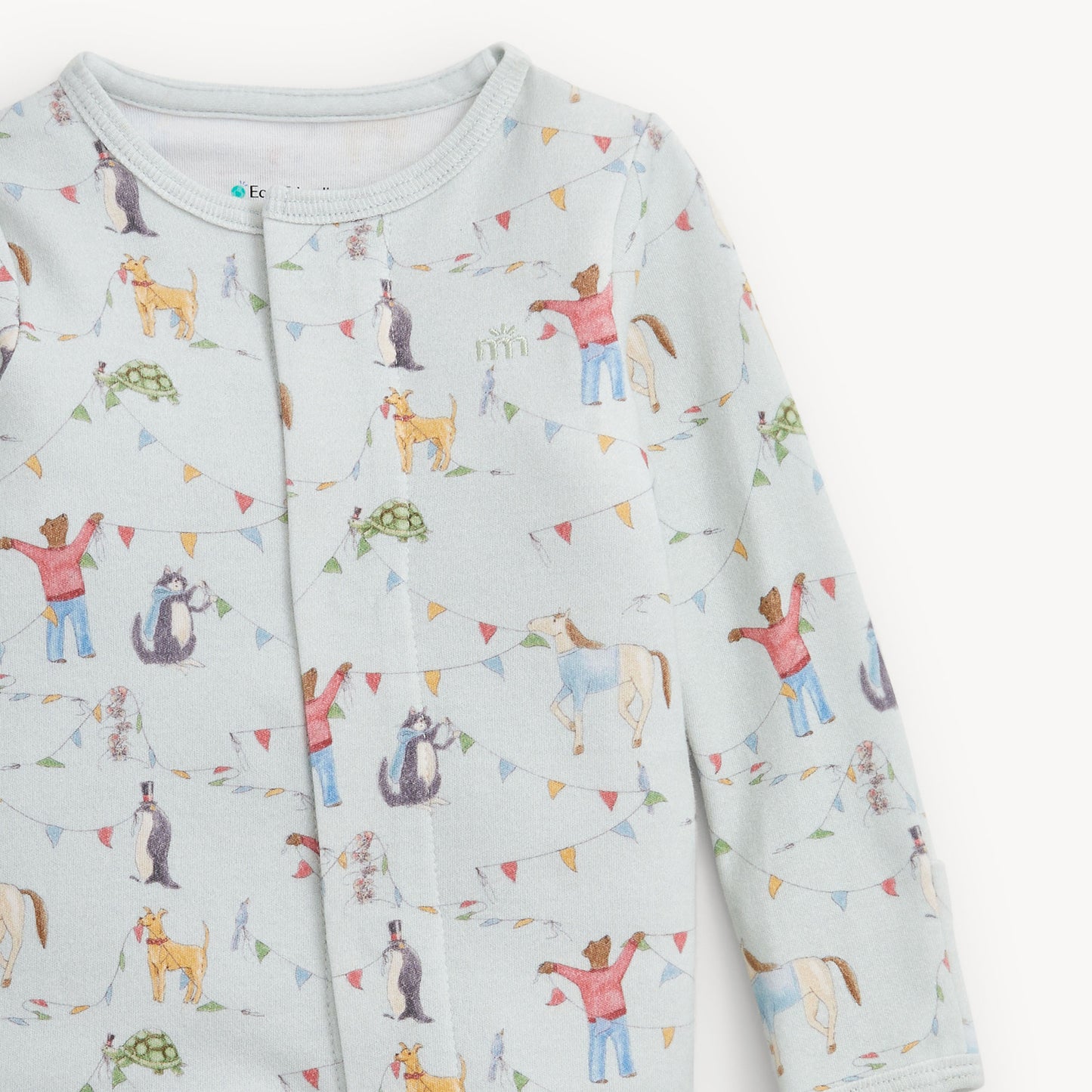 Festival Friends Organic Cotton Footie