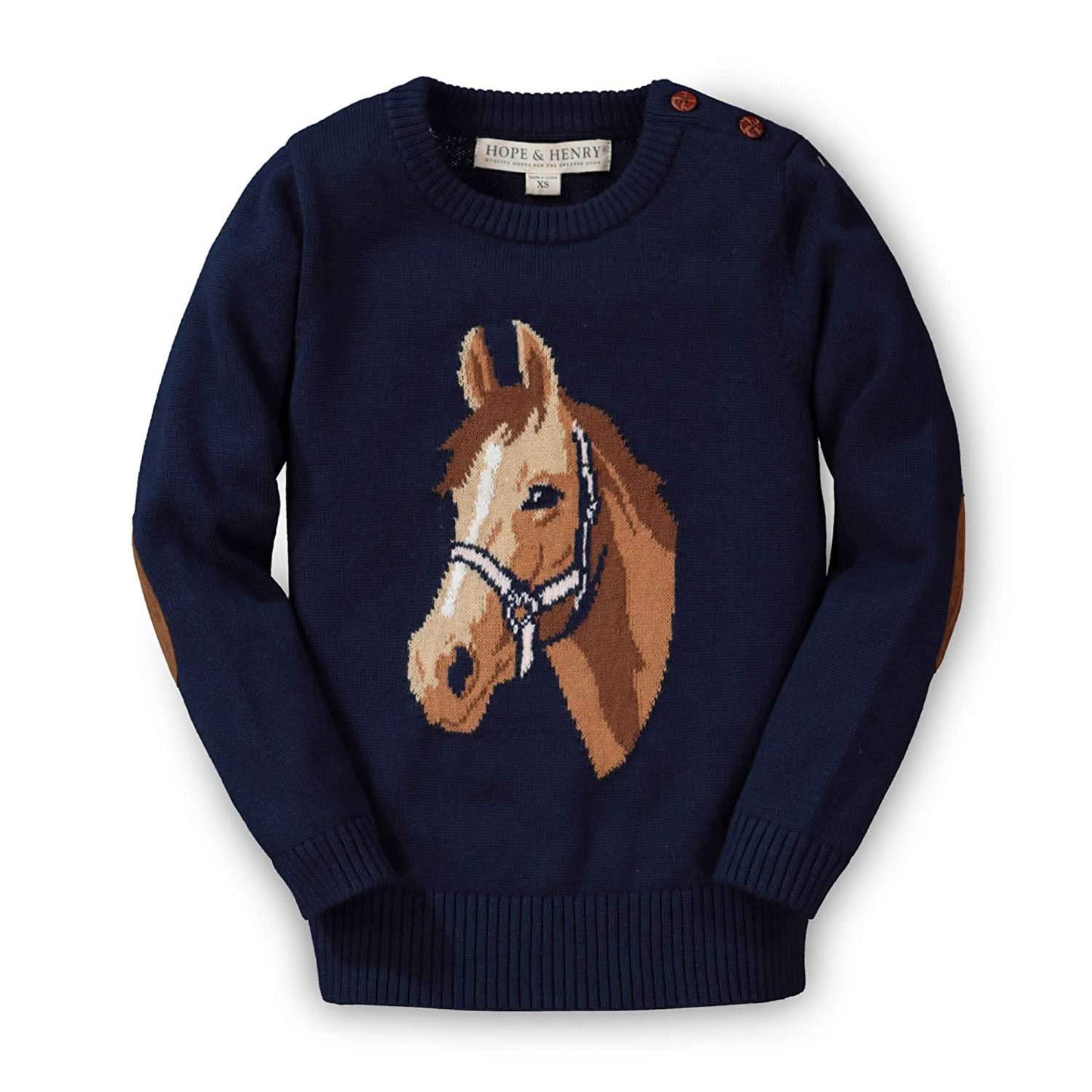 Horse Intarsia Sweater