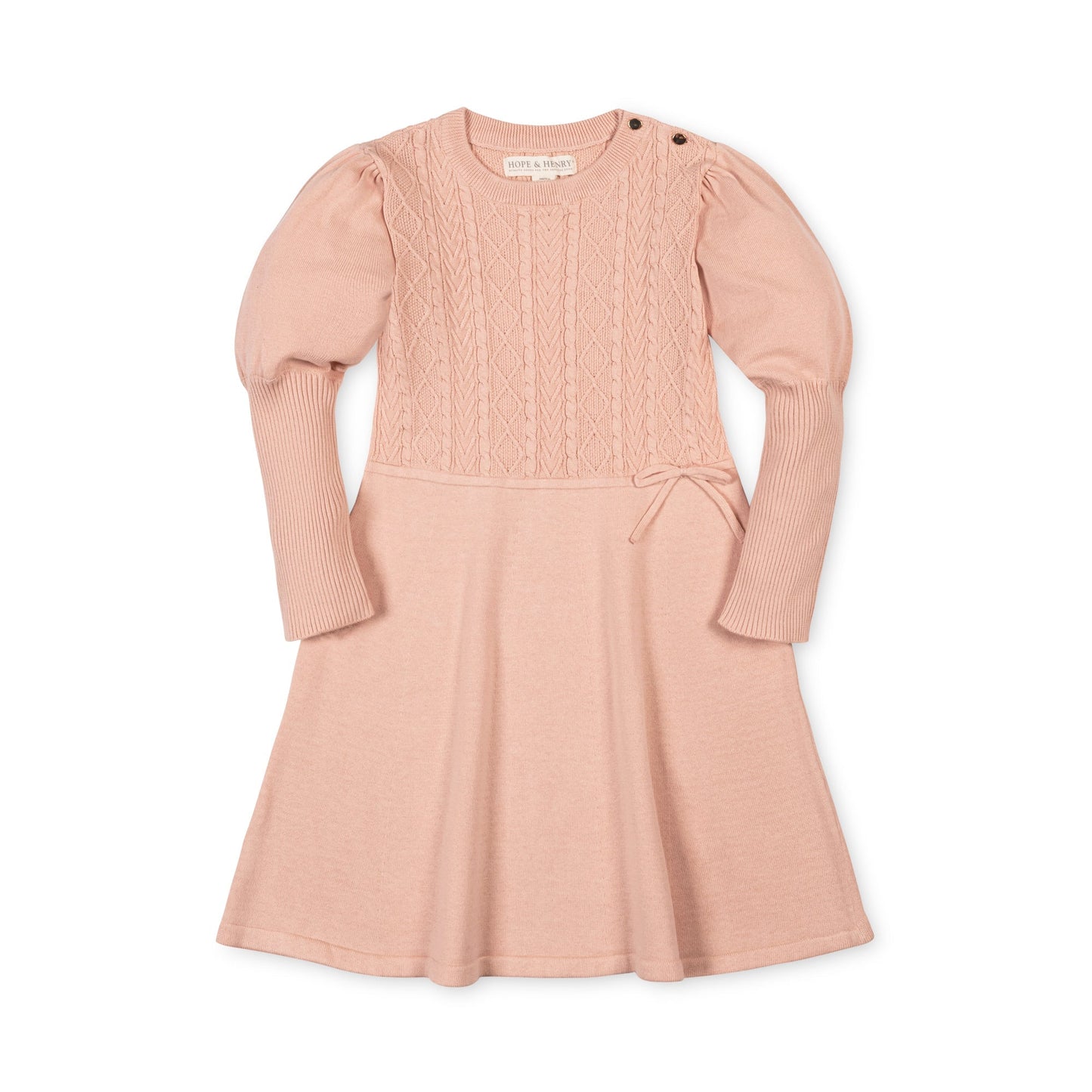 Blush Organic Cable Sweater