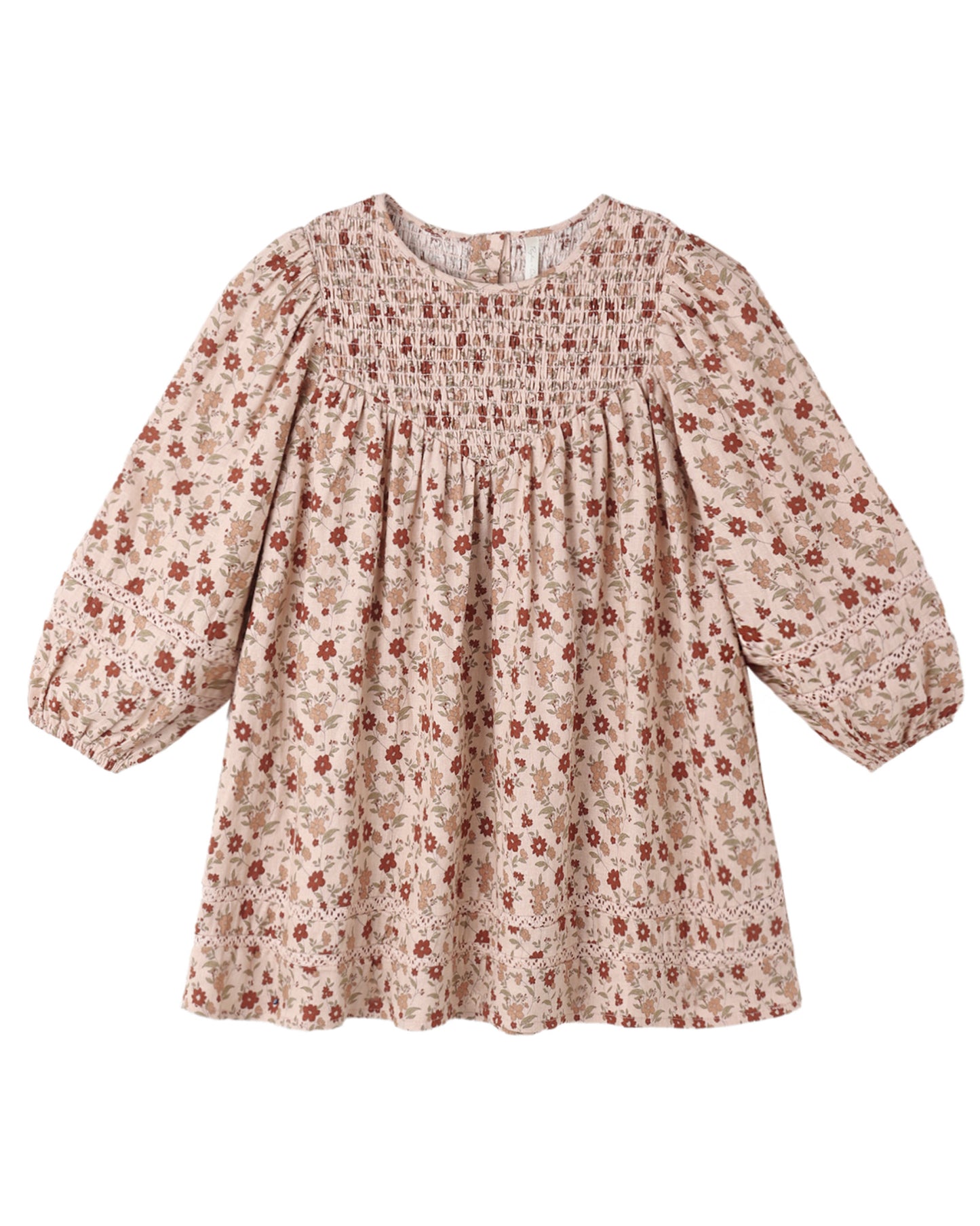 Selen Pink Floral Dress