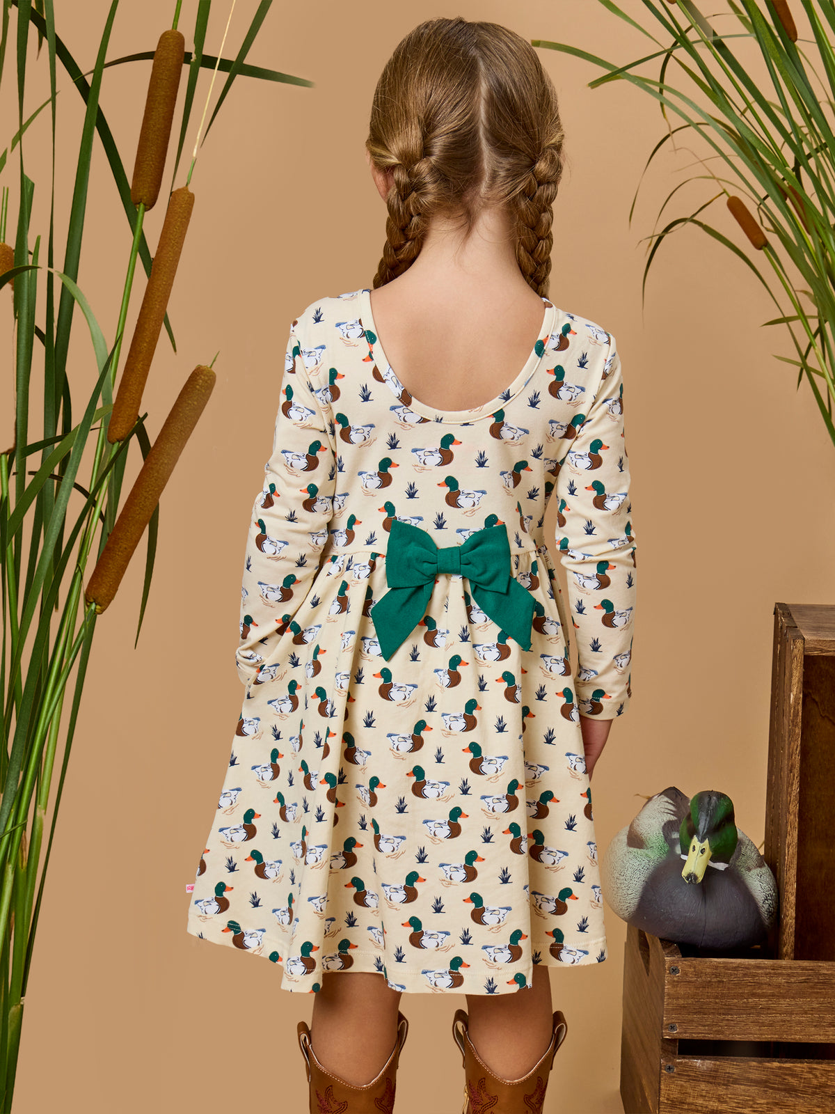 Mallard Marsh Twirl Dress