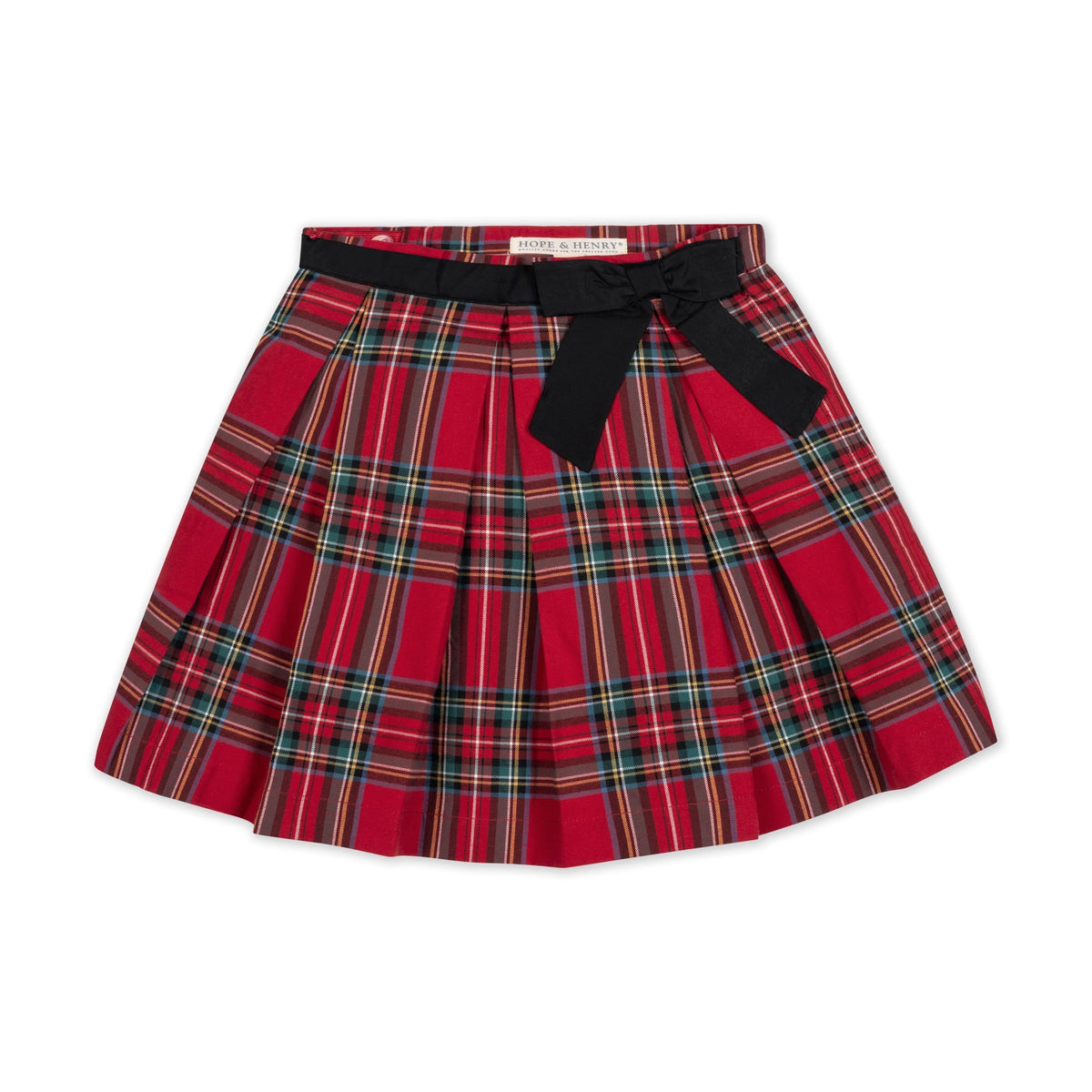 Red Tartan Organic Skirt