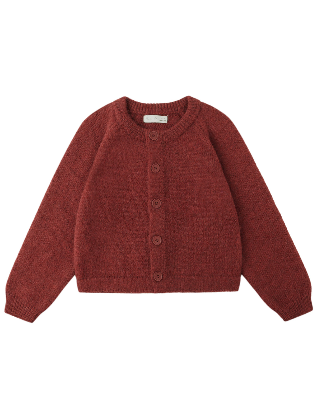 Fuzzy Ruby Cardigan