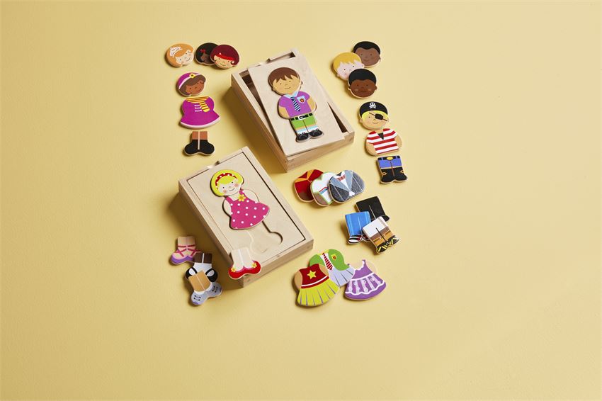 Boxed Dress Up Wood Toy