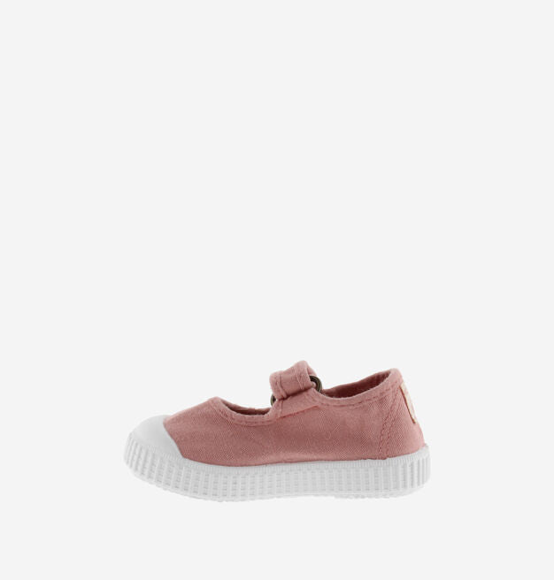 Nude Velcro Mary Janes