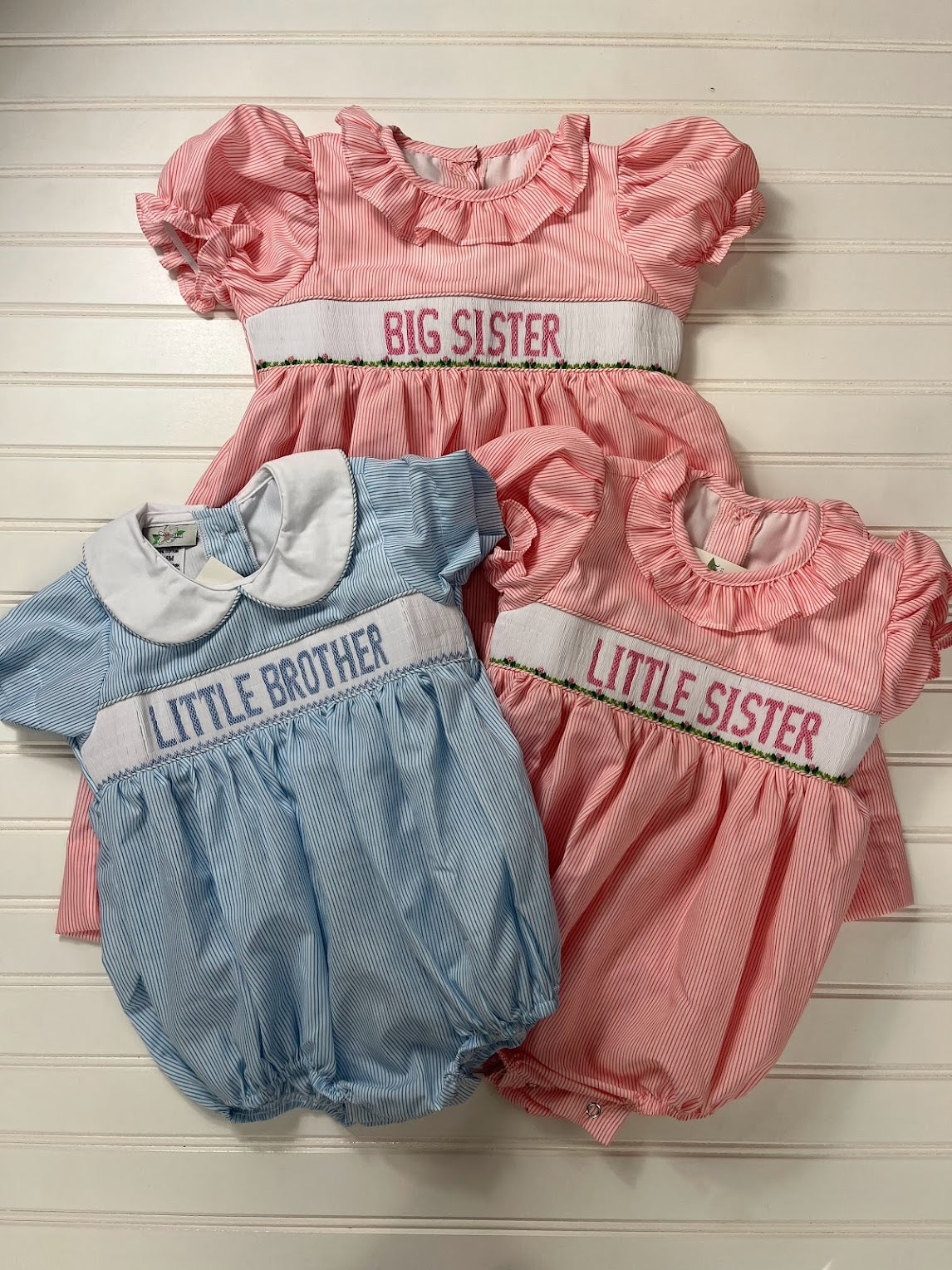 Smocked Little Brother Bubble
