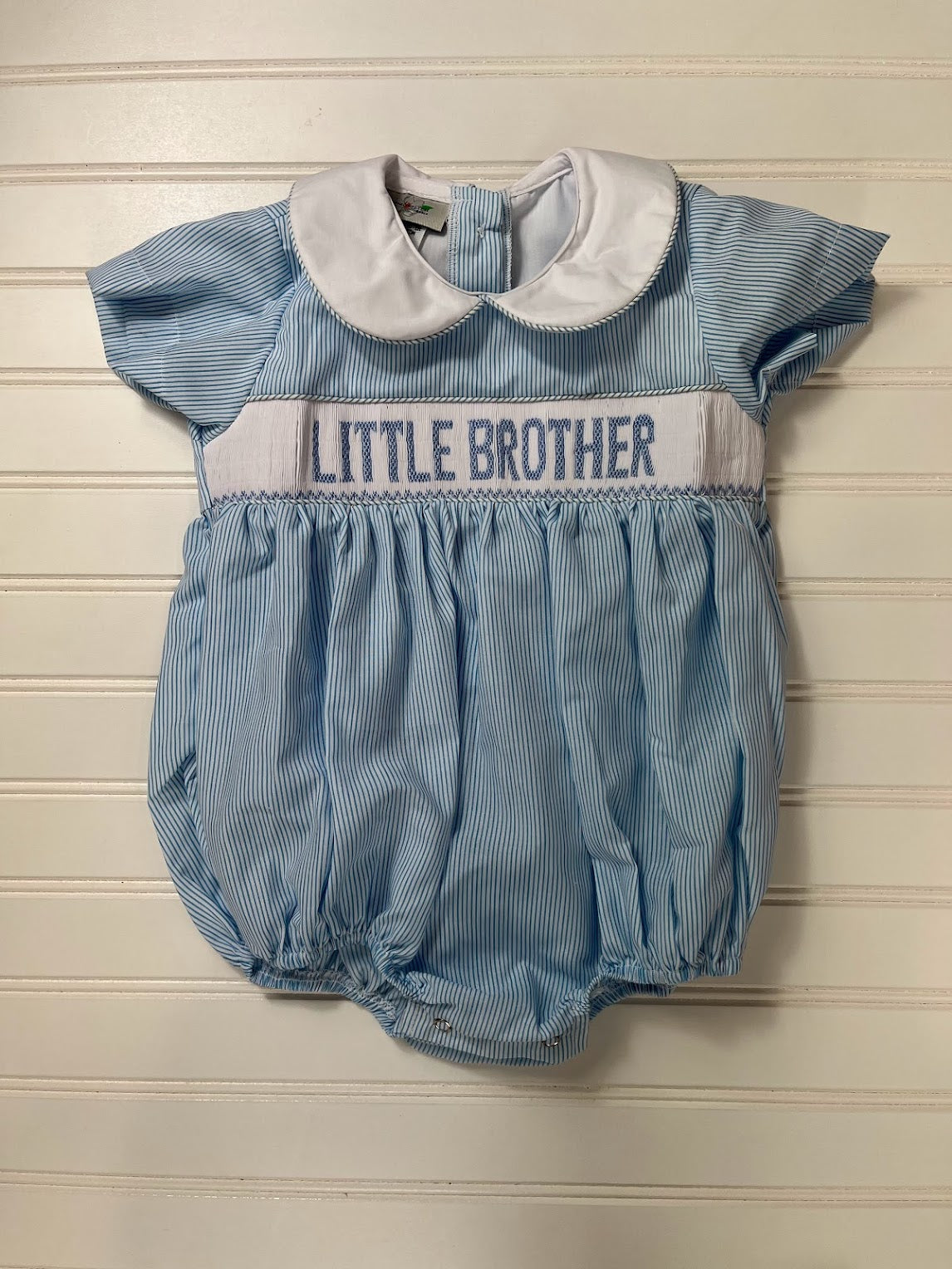 Smocked Little Brother Bubble