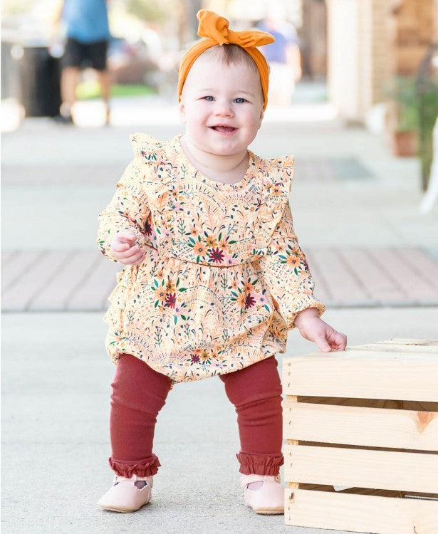 Rosewood Footless Ruffle Tights