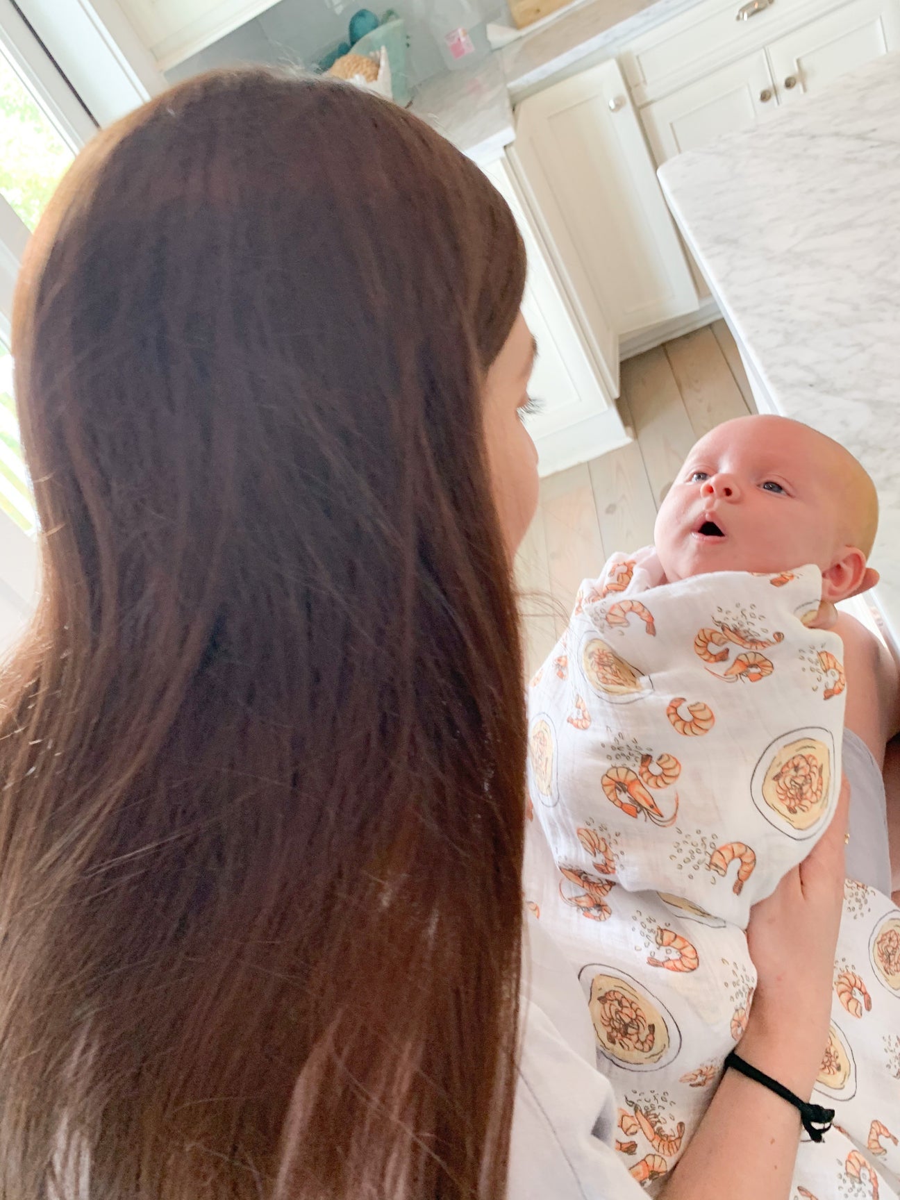 Shrimp 'n' Grits Swaddle